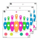 EZ-Aim Fun Triggering More Fun Paper Shooting Targets, 12inW x 12inH, 9-Pack, Multi, 15640