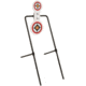EZ-Aim Hardrock AR500 Round Spinner Targets and Stand, Rimfire Rounds, Centerfire Pistols, White/Red/Black, 7.375W x 21.75H, 15344