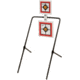 EZ-Aim Hardrock AR500 Square Spinner Targets &amp; Stand, Rimfire Rounds &amp; Centerfire Pistols, White/Red/Black, 9.5W x 22.75H, 15365