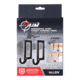 EZ-Aim Horizontal Steel Gong Shooting Target Hanging Hook, 2-Pack, Black, 15571