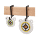 EZ-Aim Horizontal Steel Gong Shooting Target Hanging Hook, 2-Pack, Black, 15571