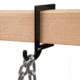 EZ-Aim Horizontal Steel Gong Shooting Target Hanging Hook, 2-Pack, Black, 15571