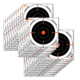 EZ-Aim Paper Bullseye Target, Black, 8X8, 15246