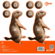 EZ-Aim Prairie Dog Target, 8X8, 15210