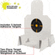 EZ-Aim Silhouette Splash Shooting Kit &amp; Target Stand, 6in Square Adhesive Targets, Black/Orange, 13.5W x 17.5H, 15379