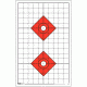 EZ2C Targets Style 13 Targets,11x17in,Red and Black Ink,Pack of 25 EZ2C013