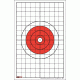 EZ2C Targets Style 5 Targets,11x17in,Red and Black Ink,Pack of 25 EZ2C005
