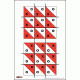 EZ2C Targets Style 23 Targets,Red and Black Ink,11x17in,Pack of 25 EZ2C023