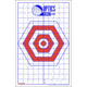 EZ2C Targets OP Exclusive EZ2C Targets Style H14B, Red/Blue, 25 Pack, EZ2CH14B