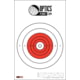 OpticsPlanet Exclusive EZ2C Targets Style 12, Orange and Black Ink on High Quality White Paper, 25 Pack, EZ2CS012