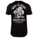 Montana Knife Company Born To Work Tee - Men's, Black/White, Small, MKC-000761