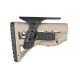 FAB Defense Adjustable Cheek Riser with Picatinny Rail for GL-Shock, OD, FX-GSPCPG