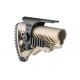 FAB Defense Adjustable Cheek Riser with Picatinny Rail for GLR16 Stock, OD, FX-GPCPG