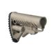 FAB Defense AR-15/M4 Stock With Battery Storage And Rubber Buttpad, Flat Dark Earth, FX-GLR16T