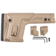 FAB Defense Rapid Adjustable Precision Buttstock, RAPS, LOP, 1Latch System, Tan, FX-RAPST