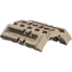 FAB Defense Double Picatinny Rail for AR-15/M16/M4 Standard Handguard, Desert Tan, FX-DPRT