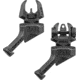 FAB Defense Top Mounted Deployable Front and Rear Sight for Left Hand, Black, fx-frbsoslhb