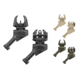 FAB Defense Front And Rear Set of Offset Flip-Up Sights, Left Hand, Black, FDE, OD Green