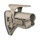 FAB Defense GLSHOCKCP Recoil-Reducing M4/M16 Buttstock, w/Cheek Rest, Flat Dark Earth, FX-GLSHOCKCPT