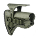 FAB Defense GLSHOCKCP Recoil-Reducing M4/M16 Buttstock, w/Cheek Rest, OD Green, FX-GLSHOCKCPG