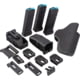 FAB Defense Polymer IWB Hoster Kit, Glock 19, Right Hand, Black, 16 Round Pistol Magazine, fx-glock19kitb