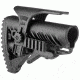 FAB Defense GLR16 with a GCP Cheek Riser and GPCP Picatinny Rail Adaptor, Black, FX-GLR16PCP