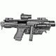 FAB Defense KPOS 2nd Gen for Jericho 9mm Polymer Handguns W/GLR16 Stock,Black, KPOSG2J941PL-M4