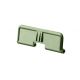 FAB Defense M16/Ar15/M4 Adjustable Polymer Ejection Port Cover, FX-PECG Green, PEC, FX-PECG
