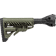 FAB Defense M4 Collapsible Buttstock System for H&amp;K G3, Olive Drab Green, FX-M4G3FKG