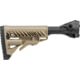 FAB Defense M4 Collapsible Buttstock System for H&amp;K G4, Flat Dark Earth, FX-M4G3FKT