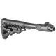 Open Box, Dealer Demo, FAB Defense M4 Folding, Collapsible Buttstock for AK47 - Polymer Joint, Black, FX-M4AKP