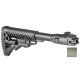 Open Box, Dealer Demo, FAB Defense M4 Folding, Collapsible Buttstock for AK47 - Polymer Joint, OD Green, FX-M4AKPG