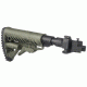 FAB Defense M4 Folding, Collapsible Buttstock w/ Shock Absorber for AK47 - Polymer Joint, OD Green, FX-M4AKPSB