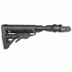 FAB Defense M4 Folding, Collapsible Buttstock w/ Shock Absorber for AKMS (Polymer Joint), Black M4-AKMSP SB-B