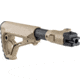FAB Defense M4 Folding, Collapsible Buttstock for AK47 - Polymer Joint, Flat Dark Earth, FX-M4AKPT