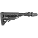FAB Defense M4 Folding, Collapsible Buttstock w/ Shock Absorber for AK47 - Metal Joint, Black, fx-m4aksbb