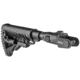 FAB Defense M4 Folding, Collapsible Buttstock w/ Shock Absorber for AK47 - Metal Joint, Black, fx-m4aksbb