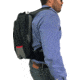 FAB Defense Masada Bulletproof Backpack Full Body Armor/Bulletproof Vest, Level IIIA, Black/Grey/Red, Masada-Val