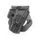 FAB Defense Model M24 Kydex Holster for 1911 Models, Paddle, Ambidextrous, Black, SC-24P1911B