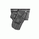 Scorpus Model M24 Holster for Glock .45 W/Level 2 Retention, Paddle, Right Hand, Black, SC-24PG21RB