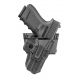 Scorpus Model M24 Holster for Makarov PM W/Level 2 Retention, Belt, Right Hand, Black, SC-24BMAKRB