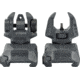EDEMO FAB Defense OPMOD Front And Rear Set Of Flip-Up Sights, Grey, FX-FRBSKIT-OPMOD Grey, EDEMO3