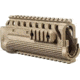 FAB Defense PRG IWI Galil Polymer Picatinny Quad Rail Handguard, 7.32in, Flat Dark Earth, FX-PRGT