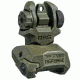 FAB Defense Top Mounted Deployable Rear Sight, Olive Drab Green, FX-RBSG