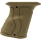 FAB Defense Rubberized M-LOK Compatible Short Ergonomic Forward Grip, FDE, fx-gradmt