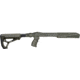 FAB Defense Ruger 10/22 Collapsible Stock Conversion Kit, OD Green, FX-M4R1022G