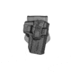 Scorpus M1 Level II Retention OWB Belt/Paddle Holster, Glock 20/Glock 37/Glock 29/Glock 38/Glock 30/Glock 36/Glock 39/Glock 21/Glock 40, Right Hand, Matte, Black, SC-G21RB