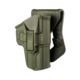 Scorpus M1 Level 1 Retention OWB Belt/Paddle Holster, 1911/1911 5in/Glock 21, Right Hand, OD Green, SC-G21G