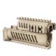 FAB Defense Upper and Lower Handguard Rail System Set for AK-47/74, Flat Dark Earth, FX-AK47T