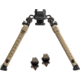 FAB Defense Spike Precision Bipod, Picatinny Rail, 180mm, FDE w/FAB Defense Home SPIKE Claw